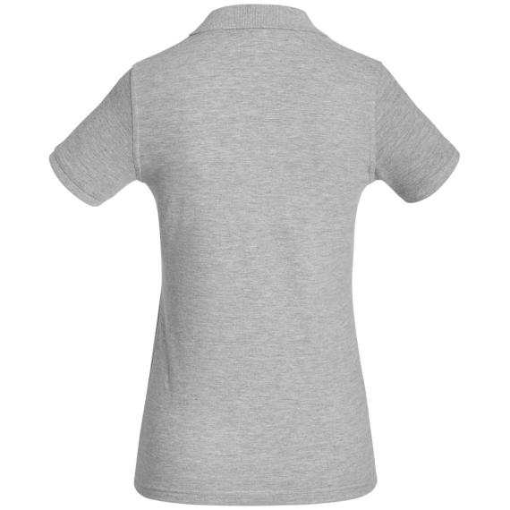 Рубашка поло женская Safran Timeless серый меланж, размер M