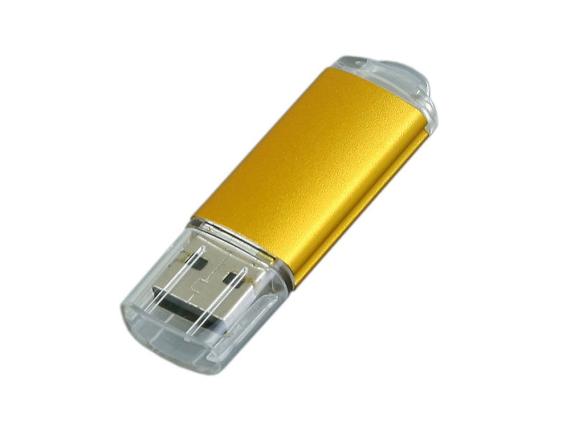 USB 2.0- флешка на 8 Гб с прозрачным колпачком