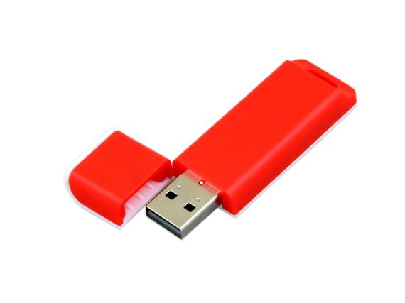 USB 3.0- флешка на 64 Гб с оригинальным двухцветным корпусом