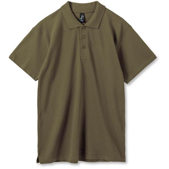 Рубашка поло мужская Summer 170 хаки, размер S