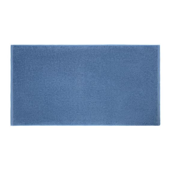 Полотенце махровое «Кронос», среднее, синее (дельфинное)