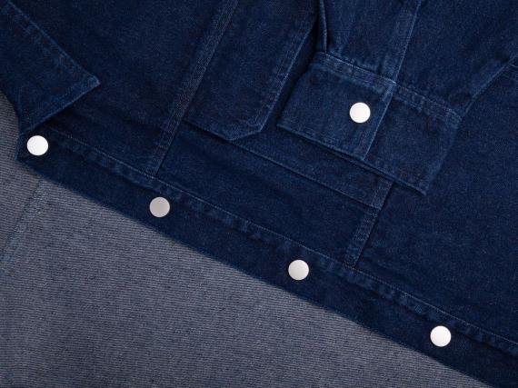 Куртка джинсовая O2, темно-синяя, размер M/L