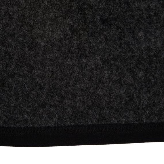 Жилет с капюшоном унисекс Gotland, черный, размер S