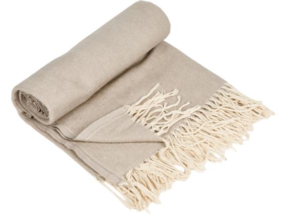 Плед «Ёлочка»  из натурального хлопка