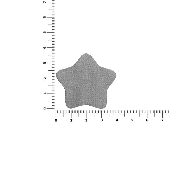 Наклейка тканевая Lunga Bial, M, серая