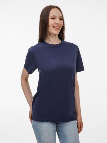 Футболка T-Bolka 180 темно-синяя, размер S