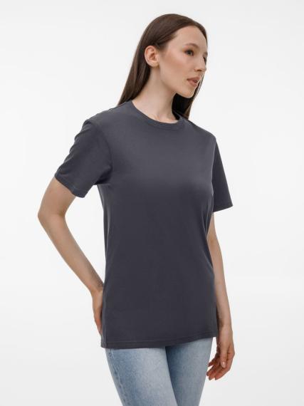 Футболка T-Bolka 180 темно-серая, размер 4XL