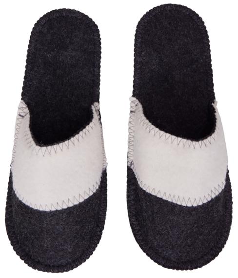 Тапочки двухцветные для бани и сауны «Healing»