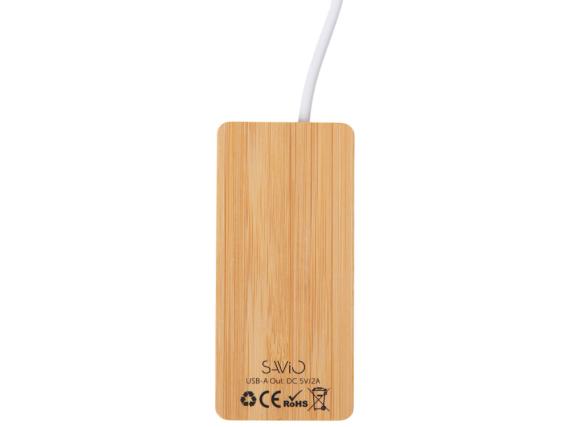 USB хаб с подсветкой лого «Reedia S5», 3*USB, 1*Type C