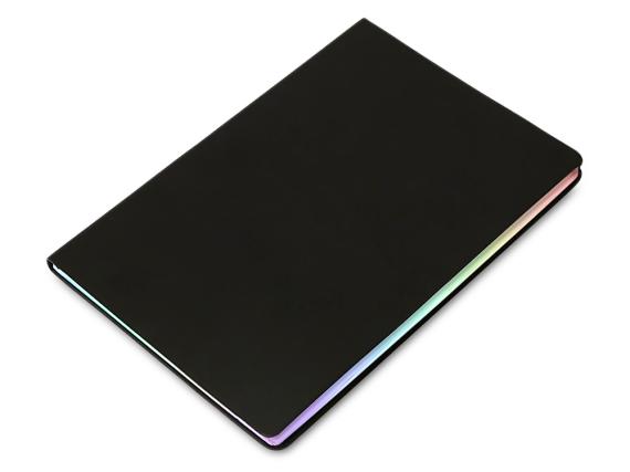 Блокнот А5 в гибкой обложке «Fellini» с голографическим срезом