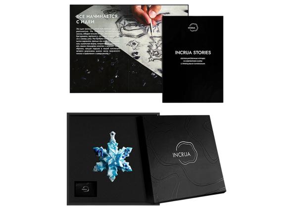 Елочная игрушка Снежинка