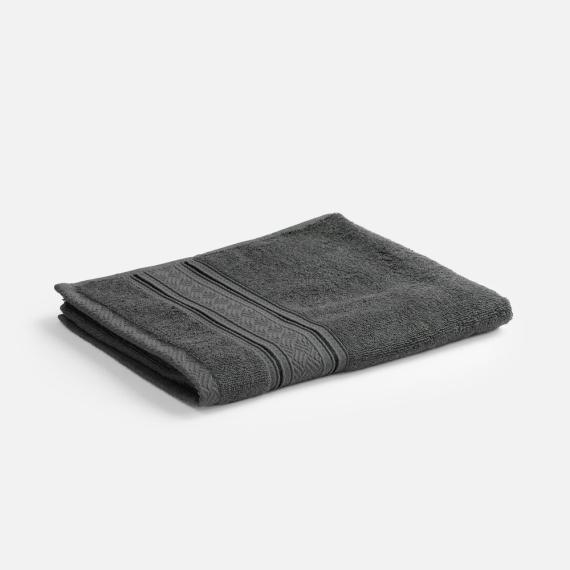 Полотенце махровое Terrychic, среднее, темно-серое