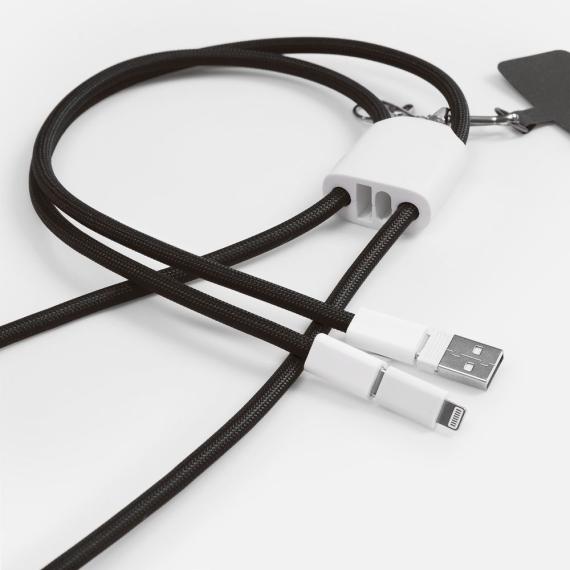 Кабель-ланьярд energyFlex Pro, черный