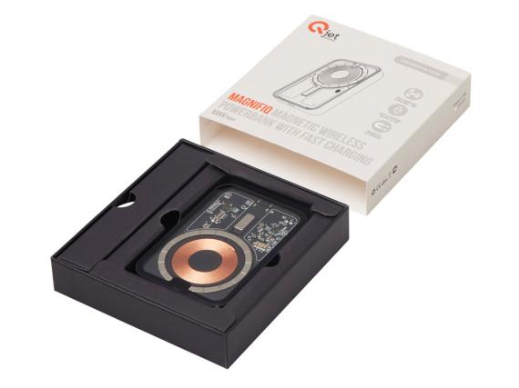 Беспроводной магнитный внешний аккумулятор с QC\PD «MagnifIQ», 10000 мАч, 15 Вт