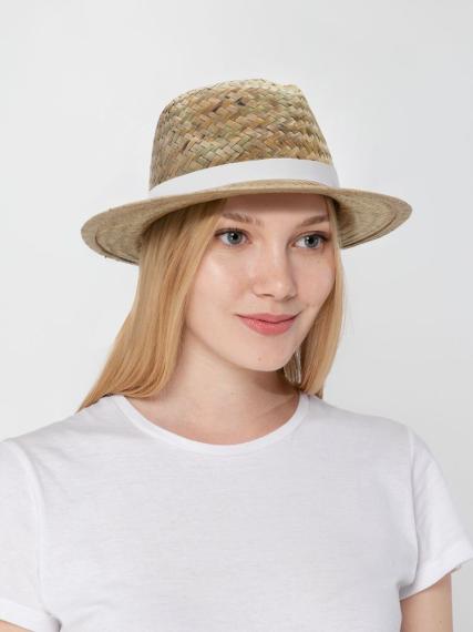 Шляпа Daydream, бежевая с белой лентой