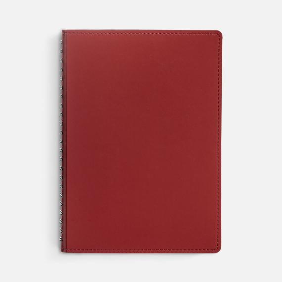 Ежедневник Spring Shall, недатированный, красный