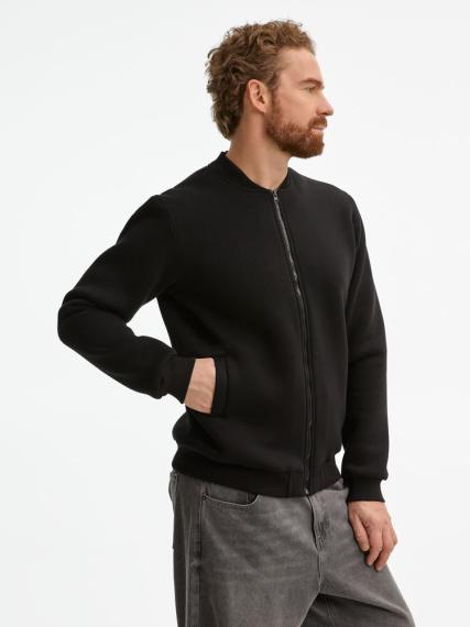 Бомбер унисекс Estado, черный, размер S