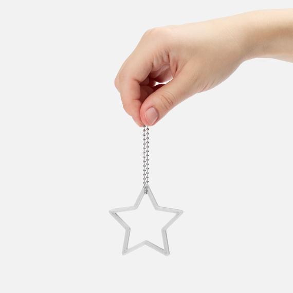 Набор Astrela, белый с серебристым