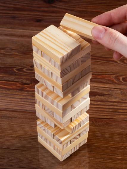 Игра «Деревянная башня мини»