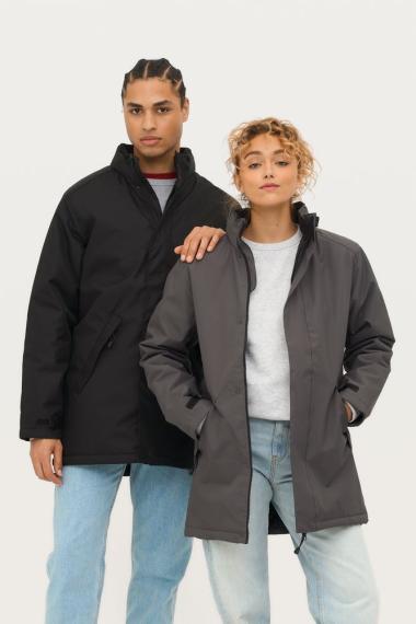 Куртка на стеганой подкладке Robyn темно-серая, размер XS