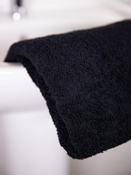 Полотенце Odelle, большое, черное