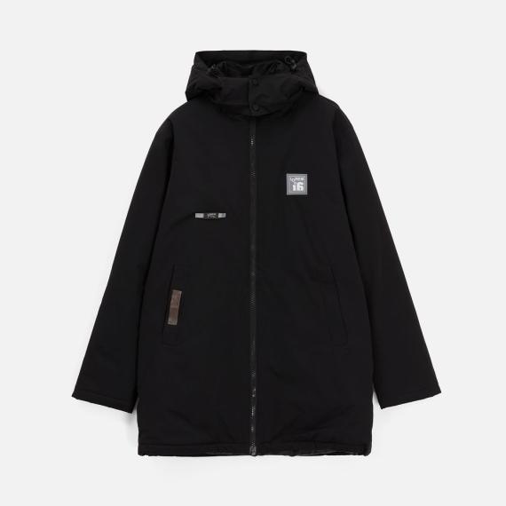 Куртка-парка унисекс Sfera, черная, размер M