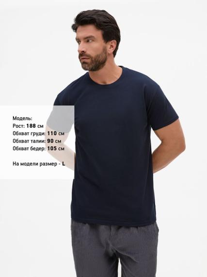 Футболка Regent 150 темно-синяя (navy), размер XXS