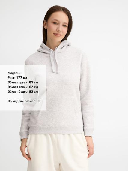 Толстовка женская Spencer Women, светло-серый меланж, размер XL