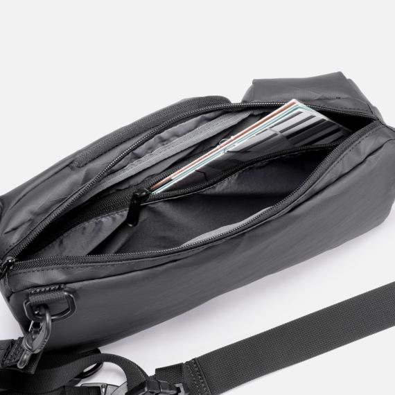 Рюкзак на одно плечо Jekko, черный