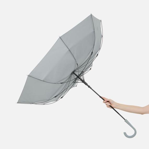 Зонт-трость Nimbrella, серый