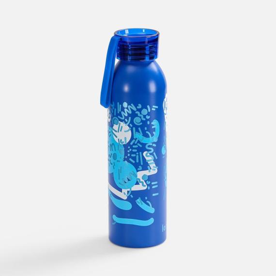 Бутылка для воды Brooke, матовая синяя