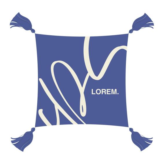 Подушка на заказ Сapo Net, акрил