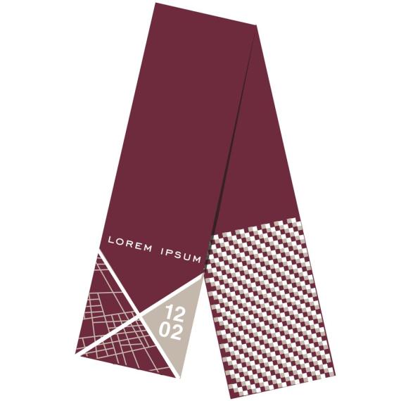 Шарф на заказ Tricksy Rand, S, акрил