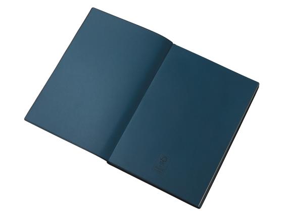 Блокнот в гибкой обложке А5 «C1» софт-тач