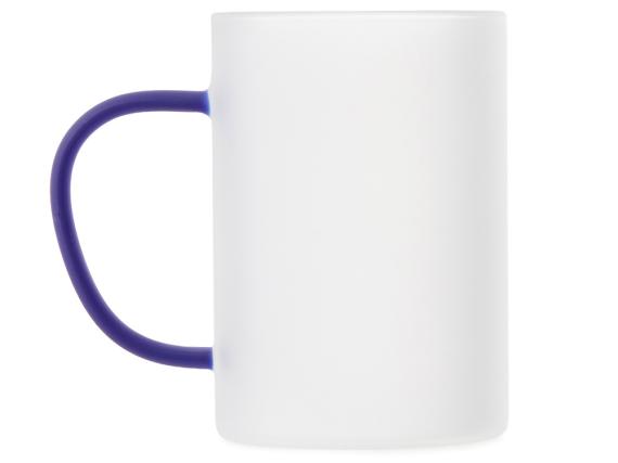 Стеклянная матовая кружка для сублимации «Акцент»