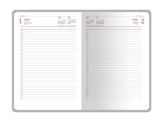 Ежедневник датированный А5 «Sidney Nebraska» на 2026 год, с золотым срезом и уголками