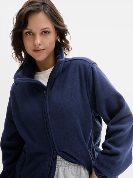 Куртка флисовая унисекс Ben Mac, темно-синяя, размер S