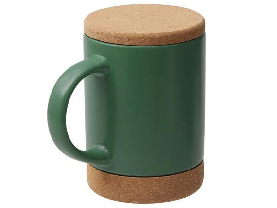 Кружка с пробковым дном и крышкой «Корк & Бон»