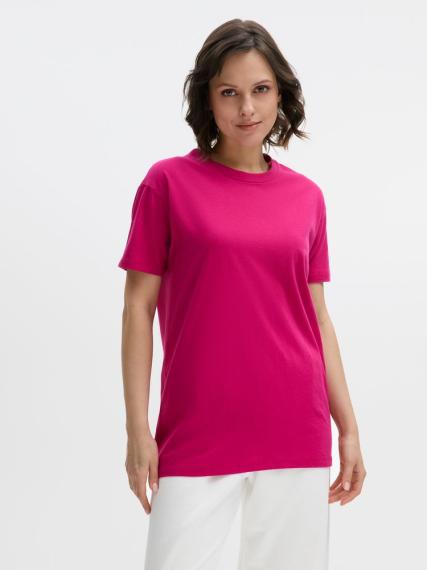 Футболка Regent 150 ярко-розовая (фуксия), размер XL