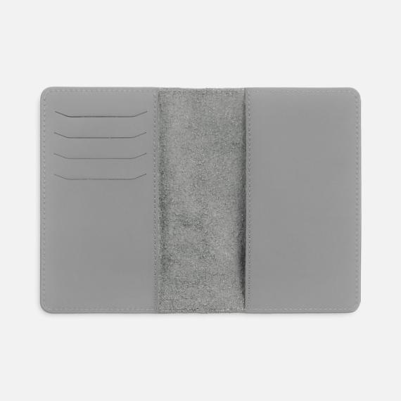 Обложка для паспорта Alaska, серая