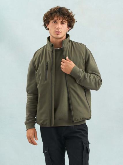 Жилет софтшелл унисекс Falcon BW, черный, размер XS