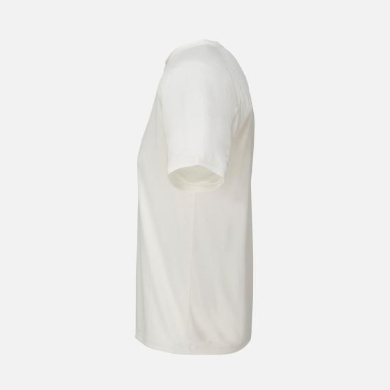 Футболка спортивная унисекс Vortex, молочно-белая, размер XS