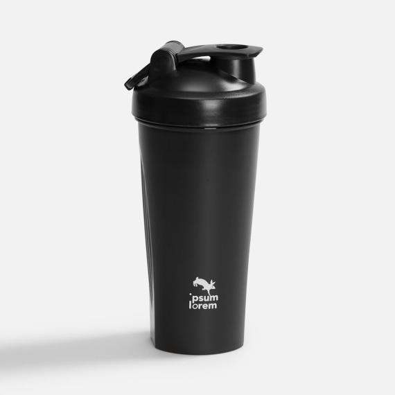 Спортивный шейкер Shake It Easy, черный