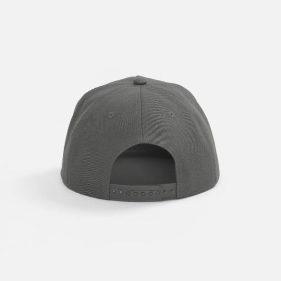 Бейсболка Epicore с прямым козырьком, серая