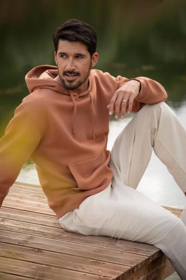 Худи унисекс Phoenix, фиолетовое, размер XS