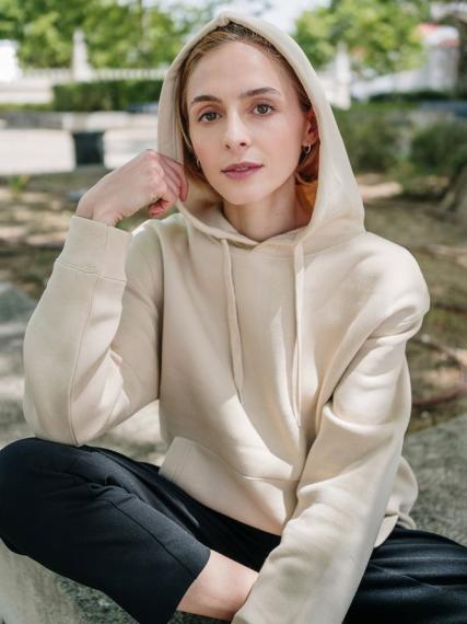 Худи унисекс Phoenix, фиолетовое, размер XS