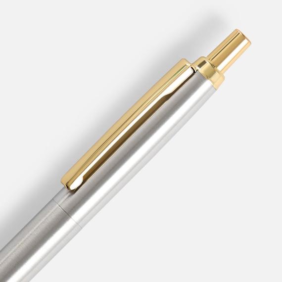 Ручка шариковая Poetica, золотистая