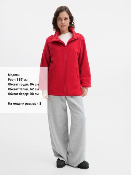 Куртка флисовая унисекс Ben Mac, красная, размер M