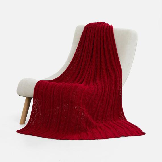 Плед Eloisa, красный