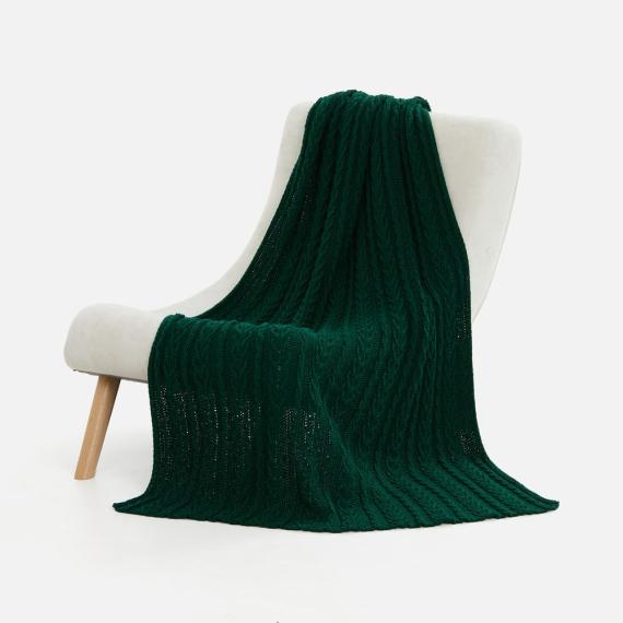 Плед Eloisa, зеленый